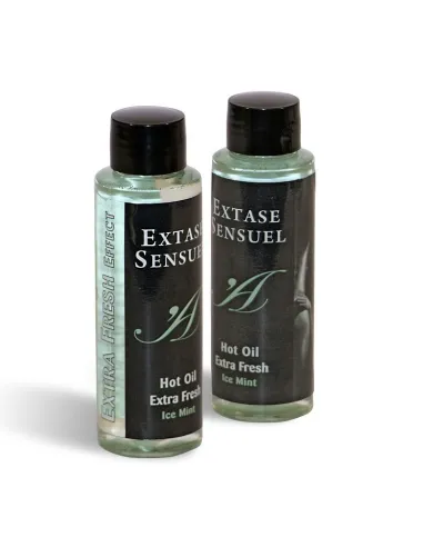 Aceite De Masaje Efecto Extra Fresh Hielo Extase Sensuel 100Ml al mejor precio