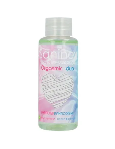 SANINEX ORGASMIC DUO ACEITE DE MASAJE 100 ML