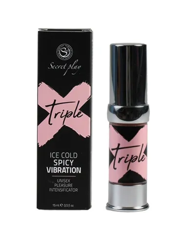 INTENSIFICATOR SECRETPLAY TRIPLE X UNISEX PLEASURE