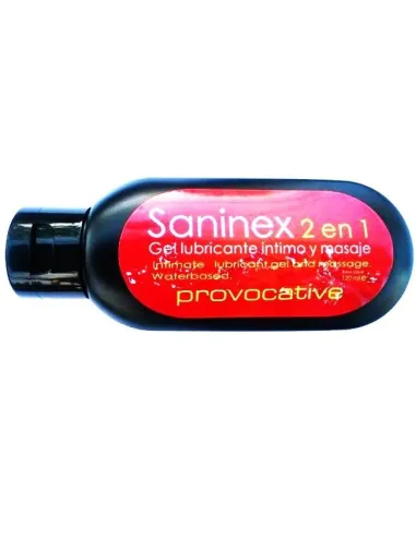 SANINEX 2 EN 1 LUBRICANTE INTIMO Y MASAJE PROVOCATIVE