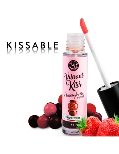 Compra Secretplay Lip Gloss Vibrant Kiss Chicle De Fresa al mejor precio