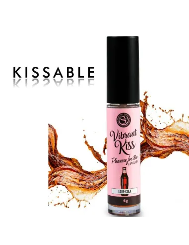 Compra Secretplay Lip Gloss Vibrant Kiss Love Cola al mejor precio