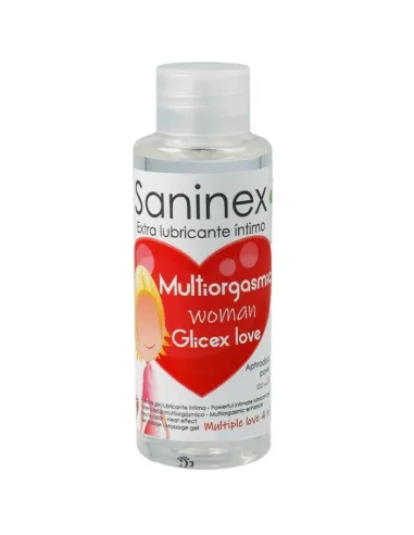 Lubricante Multiorgasmic Woman Glicex Love 4 En 1 100 Ml Saninex