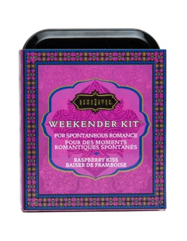 KAMASUTRA WEEKENDER TIN KIT RASPBERRY KISS FRAMBUESA