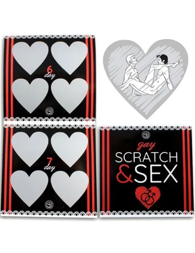 JUEGO PAREJAS GAY (ES/EN/FR/PT/DE) SECRETPLAY SCRATCH & SEX