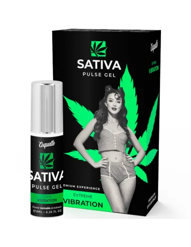 PULSE GEL SATIVA VIBRACIÓN EXTREMA PREMIUM 6ML COQUETTE PREMIUM AL MEJOR PRECIO