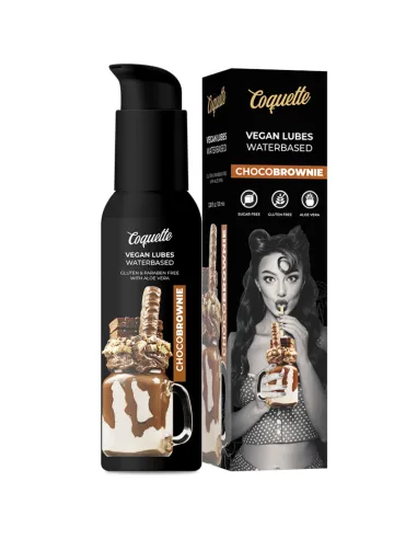 EXPERIENCE LUBRICANTE VEGANO CHOCOBROWNIE 100ML COQUETTE PREMIUM AL MEJOR PRECIO