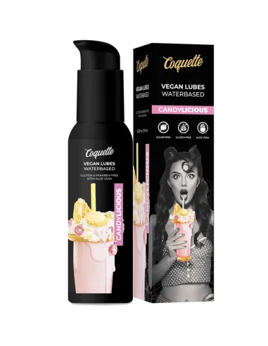 EXPERIENCE LUBRICANTE VEGANO CANDYLICIOUS 100ML COQUETTE PREMIUM AL MEJOR PRECIO