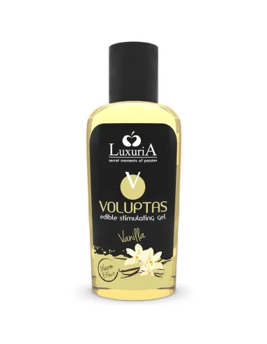 Compra Gel Estimulante Comestible Efecto Calor Vainilla 100 Ml Luxuria Voluptas al Mejor Precio