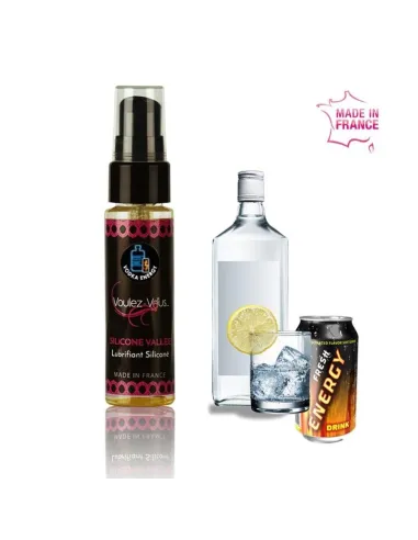 Compra Lubricante Silicona Vodka Con Red Bull 35 Ml Voulez-Vous al Mejor Precio