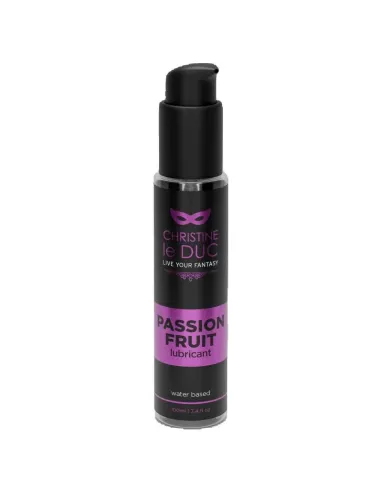 Compra Lubricante Base Agua Fruta De La Pasion 100 Ml Christine Le Duc al Mejor Precio