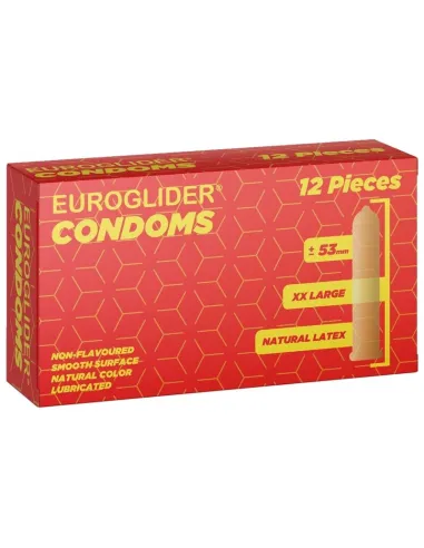 EUROGLIDER PRESERVATIVO NATURAL 12 UNIDADES