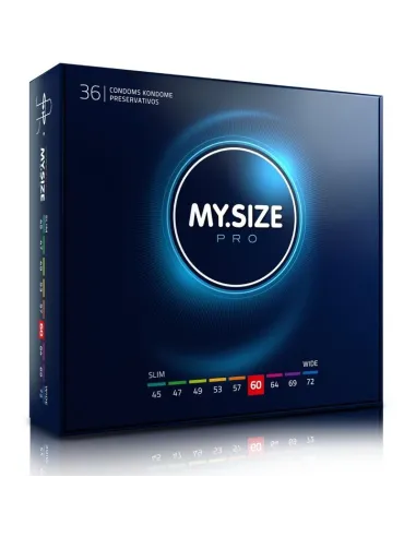 MY SIZE PRO CONDOMS 60 MM 36 UNITS