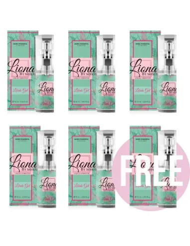 LIONA BY MOMA VIBRADOR LIQUIDO LIBIDO GEL 15 ML 5+1 GRATIS