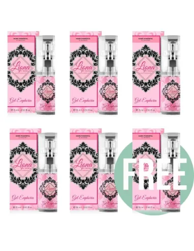 LIONA BY MOMA VIBRADOR LIQUIDO EUPHORIA GEL 15 ML 5+1 GRATIS