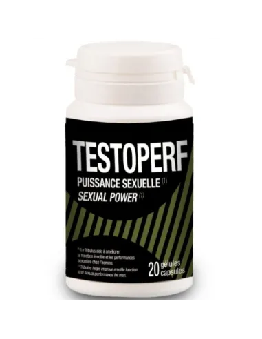 TESTOPERF POTENCIA Y TESTOSTERONA 20 CAPSULAS