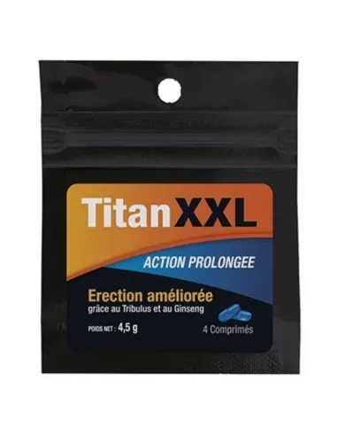 TITAN XXL PROLONGED ACTION 4 CAPSULAS