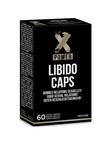 XPOWER LIBIDO CAPS COMPLEMENTO AUMENTO LIBIDO Y PLACER 60 UNIDADES