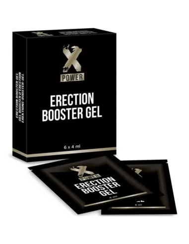 XPOWER ERECTION BOOSTER GEL POTENCIADOR ERECCION 6 X 4 ML