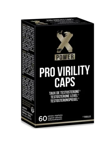 XPOWER PRO VIRILITY CAPSULAS VITALIDAD Y VIRILIDAD 60 UNIDADES