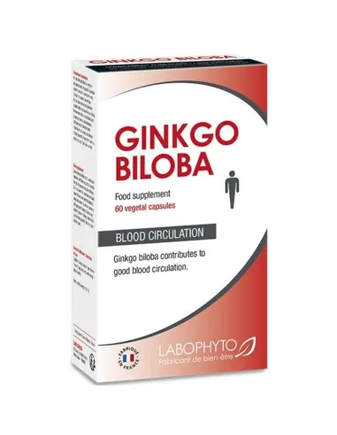 GINKGO BILOBA COMPLEMENTO POTENCIADOR ERECCIÓN 60 CAP