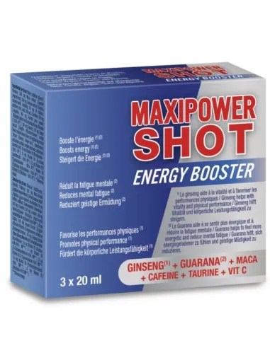 MAXIPOWER SHOT AUMENTO ENERGIA 3 X 20 ML