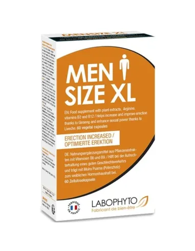 MENSIZE XL CAPSULAS AUMENTO ERECCION 60 UNID