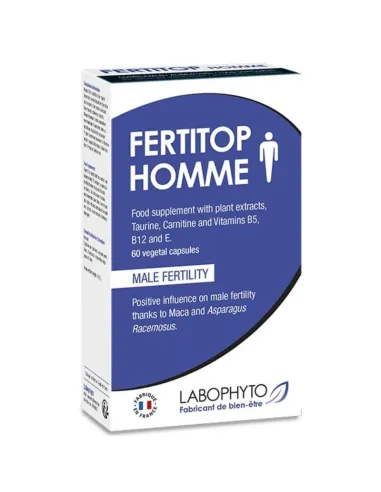 FERTITOP MEN COMPLEMENTO ALIMENTICIO FERTILIDAD HOMBRE 60 CAPS