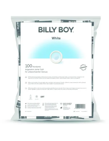 BILLYBOY BOLSA PRESERVATIVOS BLANCOS 100 UNIDADES