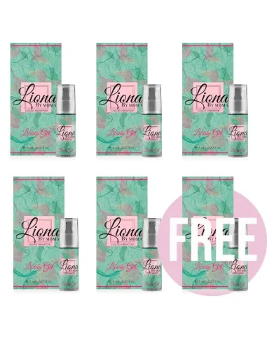 LIONA BY MOMA VIBRADOR LIQUIDO 6ML LIBIDO GEL 5+1 GRATIS