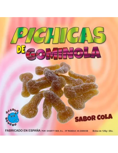 DIABLO PICANTE - PICHITAS DE GOMINOLA COLA