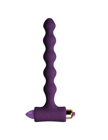 PLUG ANAL CON VIBRACIÓN Y ONDULACIONES PETITE SENSATIONS PEARLS