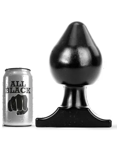 ALL BLACK ANAL PLUG 19CM