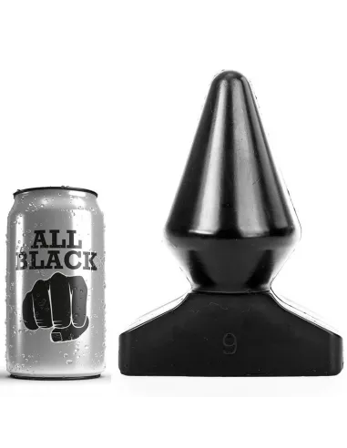 ALL BLACK ANAL PLUG 18,5CM