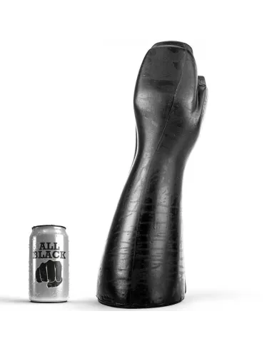 ALL BLACK DILDO FISTING 39CM