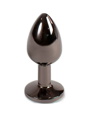 SECRET PLAY - GUNMETAL BUTT PLUG TALLA S 7 CM