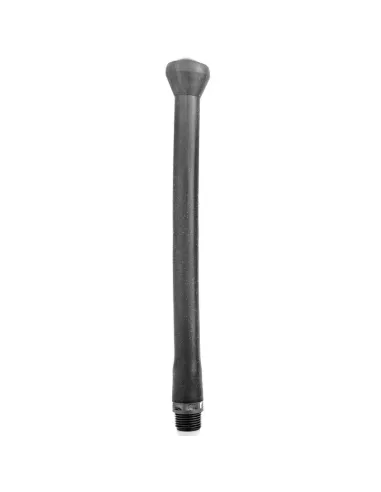 ALL BLACK DUCHA ANAL SILICONA SISTEMA STOPPER 27CM