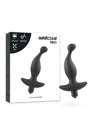 Compra Masajeador Anal Con Vibración Negro Addicted Toys al Mejor Precio