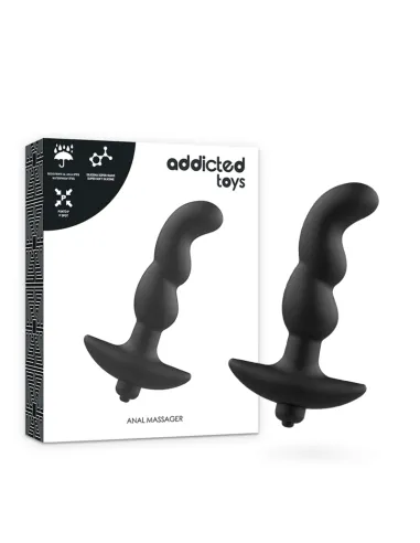 Compra Masajeador Anal Con Vibración Negro Addicted Toys al Mejor Precio