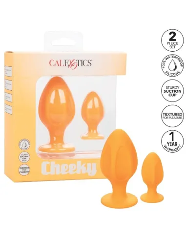 CALEX CHEEKY PLUGS ANALES NARANJA