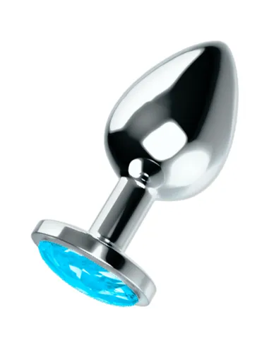 OHMAMA PLUG ANAL CON CRISTAL AZUL M