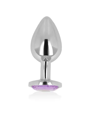 OHMAMA PLUG ANAL CON CRISTAL VIOLETA 8 CM