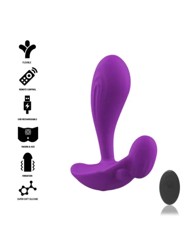 INTENSE - SHELLY PLUG ANAL CONTROL REMOTO MORADO