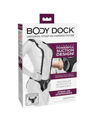 PIPEDREAM - BODY DOCK STRAP-ON SUSPENDERS