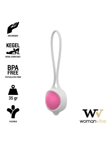 WOMANVIBE KEISY I BOLA GEISHA SILICONA - ROSA