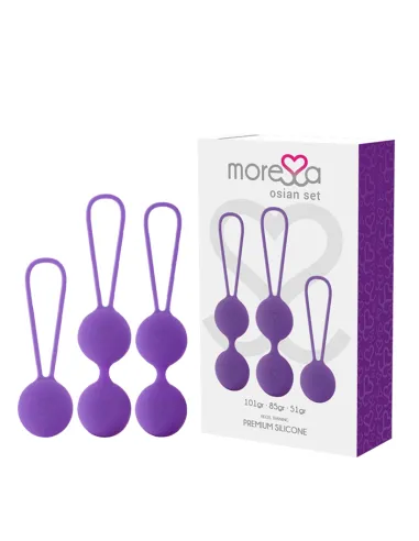 AMORESSA OSIAN SET PREMIUM SILICONA LILA AL MEJOR PRECIO ONLINE EN SEDUCCIONYPLACER.COM