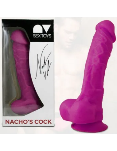 REPLICA PENE NACHO VIDAL 24CM ROSA