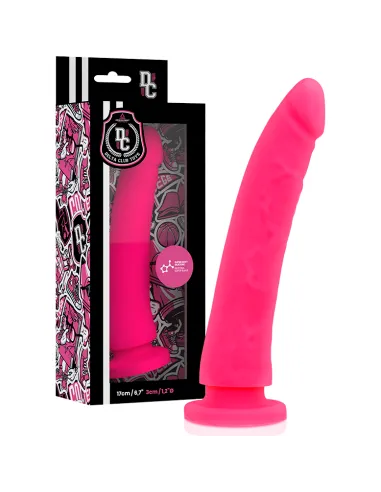 DILDO ROSA SILICONA MEDICA 17 X 3CM DELTA CLUB TOYS AL MEJOR PRECIO