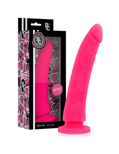 DILDO ROSA SILICONA MEDICA 20 X 4CM DELTA CLUB TOYS AL MEJOR PRECIO