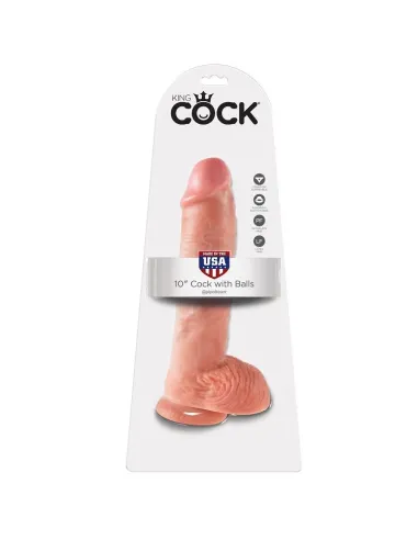 KING COCK 10" PENE REALISTICO NATURAL 26.5 CM